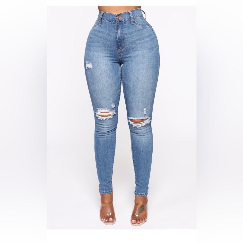 High Rise Skinny Jeans